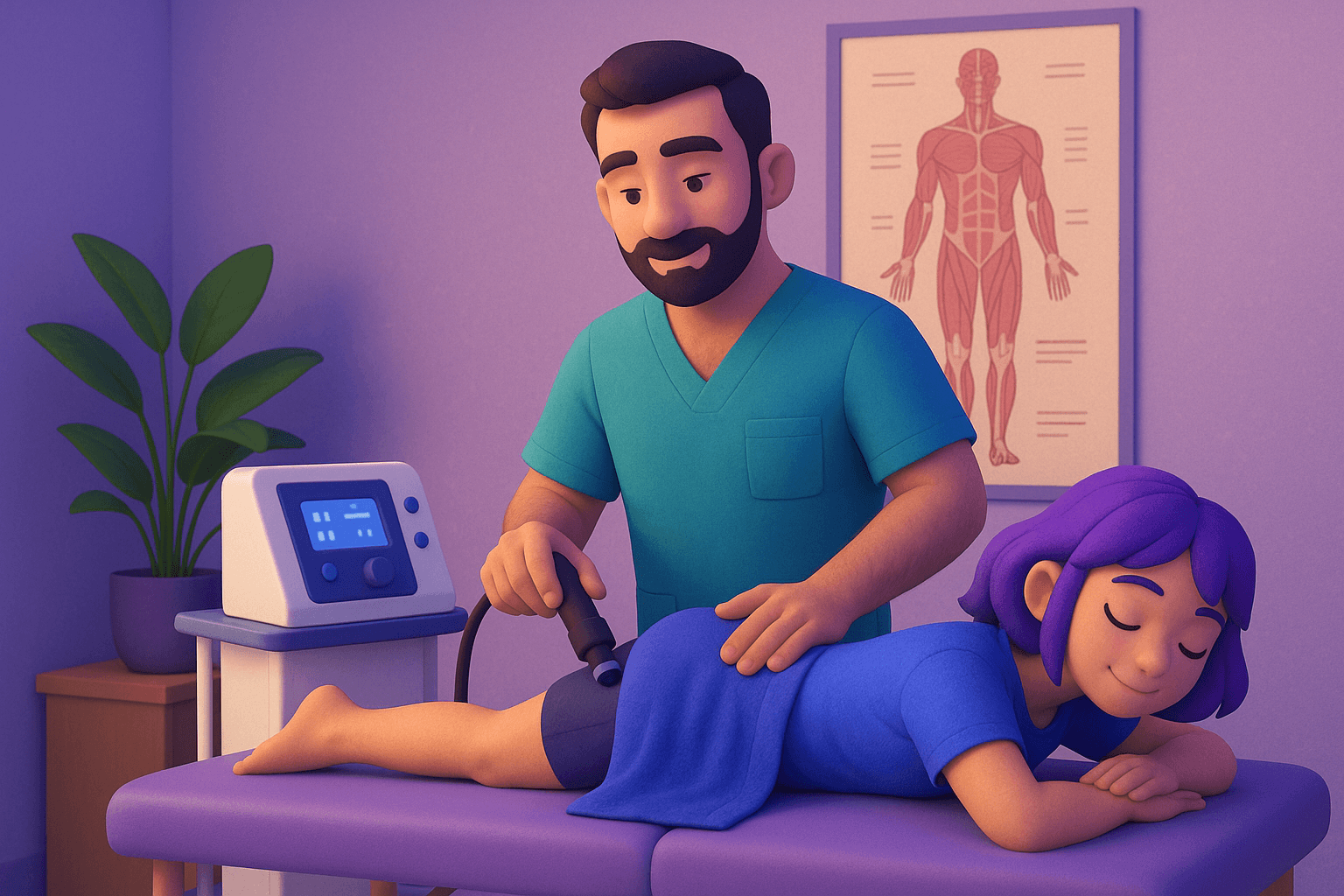 Ударно-хвильова терапія у Zarpa - Сучасне рішення для хронічного болю. Терапія активує природні процеси відновленн